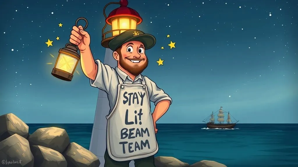 Lighthouse-Puns illustration