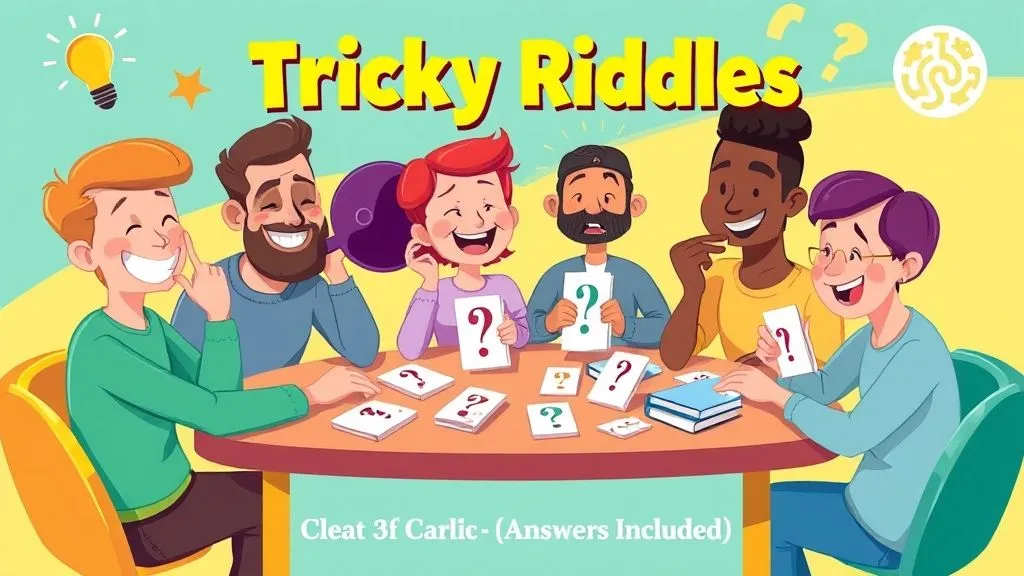Tricky Riddles to Stump Your Friends